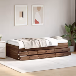 VidaXL 3280887 sofa Sofa bed Brown, Oak