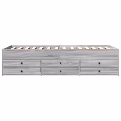 VidaXL 3280893 sofa Sofa bed Grey, Oak - Additional view 4