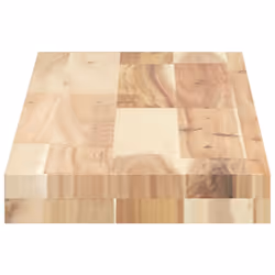 vidaXL Floating Shelves Wall Storage Shelf 4pcs Untreated Solid Wood Acacia - natural, 80 x 20 x 4 cm/ 2 pcs - Additional view 4