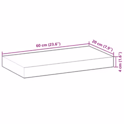 VidaXL 3279435 shelve Acacia wood - Additional view 7