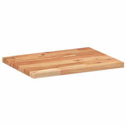 vidaXL Floating Shelves Wall Storage Shelf 4pcs Untreated Solid Wood Acacia - dark brown, 40 x 30 x 2 cm/ 1 pcs