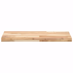 vidaXL Bathroom Vanity Top Countertop Basin Top Untreated Solid Wood Acacia - Additional view 2