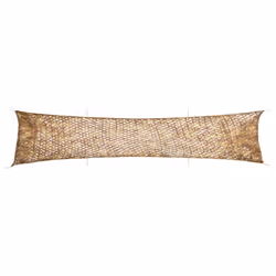 vidaXL Camouflage Netting with Storage Hunting Cover Shooting Hunting Shelter - sand, 706 x 140 cm