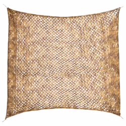 vidaXL Camouflage Netting with Storage Hunting Cover Shooting Hunting Shelter - sand, 316 x 296 cm