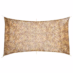 vidaXL Camouflage Net with Storage Bag Camping Camo Net Hunting Sunshade Sand - 506 x 279 cm