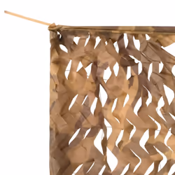 vidaXL Camouflage Netting with Storage Hunting Cover Shooting Hunting Shelter - sand, 627 x 290 cm - Additional view 5