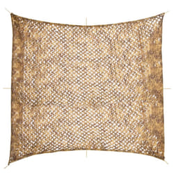 vidaXL Camouflage Netting with Storage Hunting Cover Shooting Hunting Shelter - sand, 416 x 402 cm