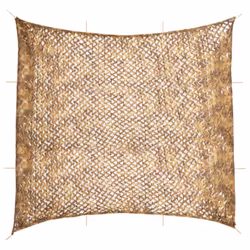 vidaXL Camouflage Net with Storage Bag Camping Camo Net Hunting Sunshade Sand - 614 x 581 cm