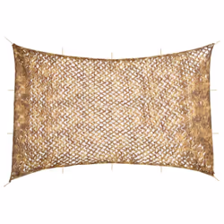 vidaXL Camouflage Netting with Storage Hunting Cover Shooting Hunting Shelter - sand, 833 x 609 cm