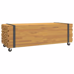 vidaXL Coffee Table 110x45x35 cm Solid Wood Teak end table sofa table