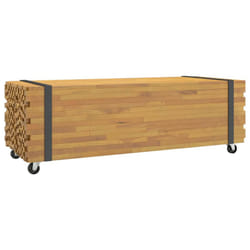 vidaXL Coffee Table 110x45x35 cm Solid Wood Teak end table sofa table