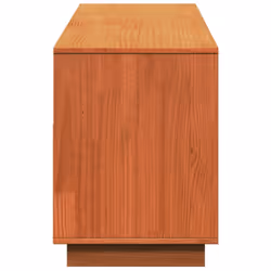 vidaXL TV Cabinet TV Stand TV Unit Media Cabinet Wax Brown Solid Wood Pine - Additional view 6