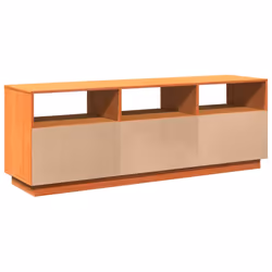 vidaXL TV Cabinet TV Stand TV Unit Media Cabinet Wax Brown Solid Wood Pine - Additional view 7