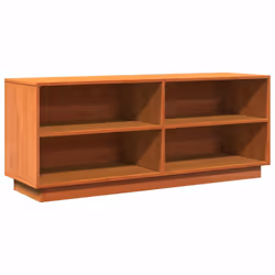 vidaXL Shoe Cabinet Shoe Storage Cupboard Shoe Rack Wax Brown Solid Wood Pine