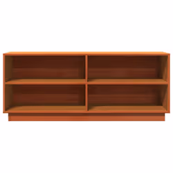 vidaXL Shoe Cabinet Shoe Storage Cupboard Shoe Rack Wax Brown Solid Wood Pine - Additional view 4
