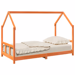 VidaXL 847137 kids bed Brown Wood - Additional view 4