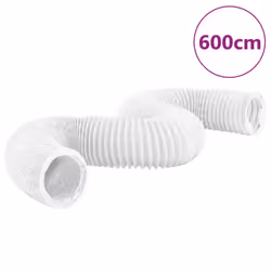 vidaXL Exhaust Duct Air Conditioner Hose Exhaust Vent Duct Hose PVC Ã20 cm