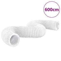 vidaXL Exhaust Duct Air Conditioner Hose Exhaust Vent Duct Hose PVC Ã20 cm