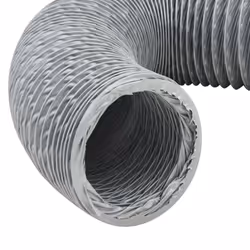 vidaXL Exhaust Duct Air Duct Pipe Flexible Exhaust Hose Venting Duct Hose PVC - 10 cm - Additional view 6