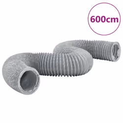 vidaXL Exhaust Duct Air Duct Pipe Flexible Exhaust Hose Venting Duct Hose PVC - 20 cm