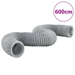 vidaXL Exhaust Duct Air Duct Pipe Flexible Exhaust Hose Venting Duct Hose PVC - 20 cm