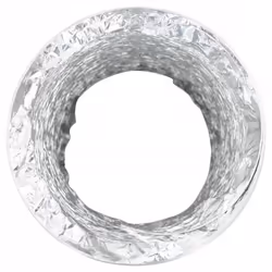 vidaXL Ventilation Duct Air Duct Flexible Exhaust Hose Venting Duct Aluminium - 10 cm - Additional view 4