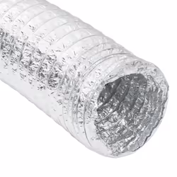vidaXL Ventilation Duct Air Duct Flexible Exhaust Hose Venting Duct Aluminium - 10 cm - Additional view 6