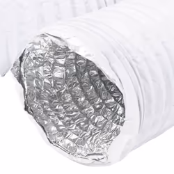 vidaXL Ventilation Duct Air Duct Exhaust Hose Venting Duct Aluminium and PVC - 12.5 cm - Additional view 6