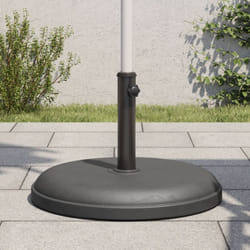 vidaXL Parasol Base for 1.3/1.4/1.5 Poles 55.1 lb Round