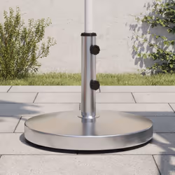 vidaXL Parasol Base for ò32/38/48 mm Poles 25 kg Round