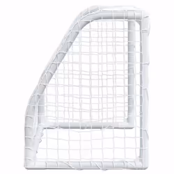 vidaXL Kids' Football Goals Garden Football Net 2 pcs with Ball White Metal - Additional view 5
