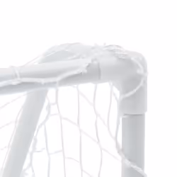 vidaXL Kids' Football Goals Garden Football Net 2 pcs with Ball White Metal - Additional view 7