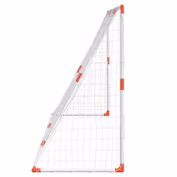 vidaXL Kids' Football Goal with Balls 2-in-1 Football Net Soccer Goal White - Additional view 5