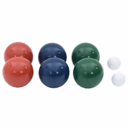 vidaXL Bocce Ball Set 8 Piece with Carrying Bag Bocce Game Solid Pine Wood - Additional view 5