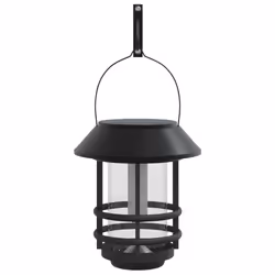 vidaXL Solar Outdoor Wall Lanterns Pathway Lamp Wall Light Flickering Flame - warm white, 2 pcs