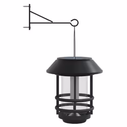 vidaXL Solar Outdoor Wall Lanterns Pathway Lamp Wall Light Flickering Flame - warm white, 2 pcs - Additional view 4