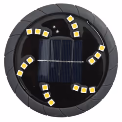 vidaXL Solar Ground Lights with Ground Spikes Solar Outdoor Light Warm White - model 1, 4 pcs - Additional view 4