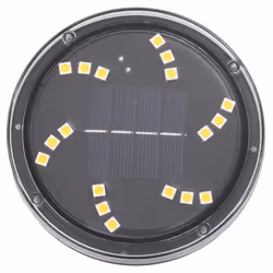 vidaXL Solar Ground Lights with Ground Spikes Solar Outdoor Light Warm White - model 2, 12 pcs - Additional view 5