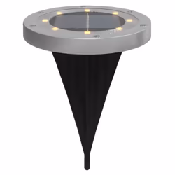 vidaXL Solar Ground Lights with Ground Spikes Solar Outdoor Light Warm White - model 4, 12 pcs