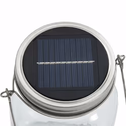 vidaXL Solar Glass Light for Outdoor Garden Light Lantern 12 pcs Warm White - Additional view 5