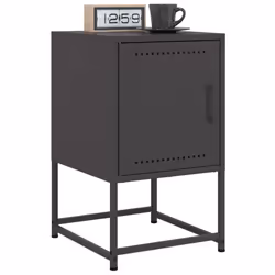 VidaXL 846447 nightstand/bedside table Black