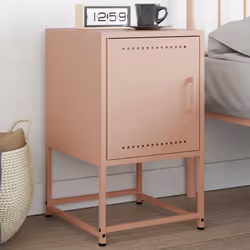 VidaXL 846448 nightstand/bedside table Pink