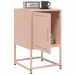VidaXL 846448 nightstand/bedside table Pink - Additional view 5