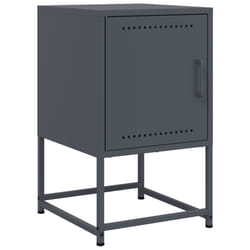 VidaXL 846450 nightstand/bedside table Anthracite