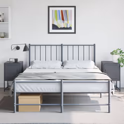 VidaXL 846451 nightstand/bedside table Anthracite