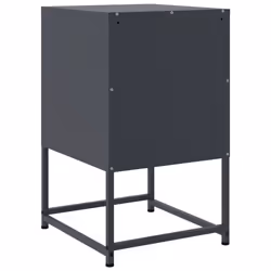 VidaXL 846451 nightstand/bedside table Anthracite - Additional view 8