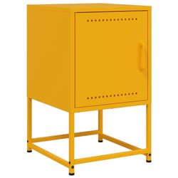 VidaXL 846452 nightstand/bedside table Yellow