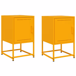 VidaXL 846453, Yellow, Steel, 360 mm, 390 mm, 605 mm, 2 pc(s)