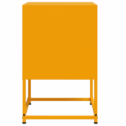 VidaXL 846453 nightstand/bedside table Yellow - Additional view 7