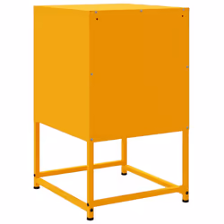 VidaXL 846453 nightstand/bedside table Yellow - Additional view 8